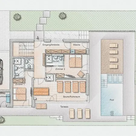 Falk - Privates Luxus-chalet Mit Sauna & Pool Willa *