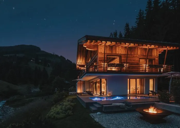 Falk - Privates Luxus-chalet Mit Sauna & Pool * St. Oswald